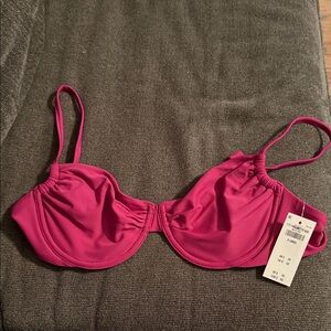 Abercrombie & Fitch Fuchsia Bikini Top